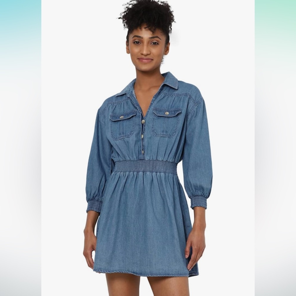 American Eagle Denim Mini Dress size medium